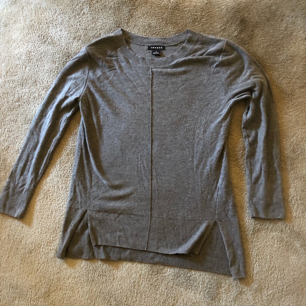 Trouvé Side Split Light Sweater